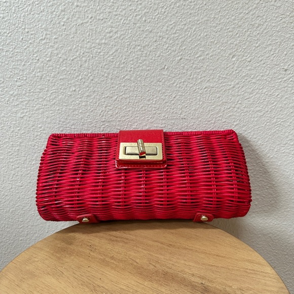 J Crew Woven Clutch - Picture 2 of 12